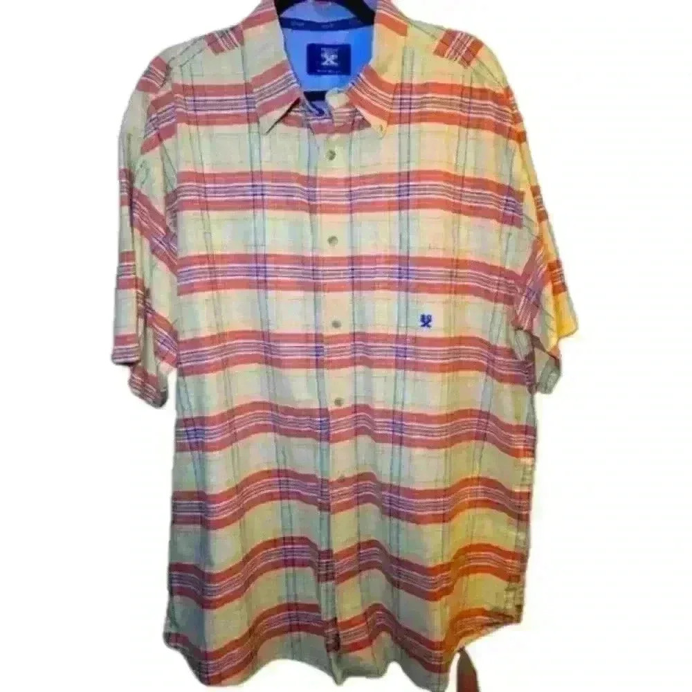 Wrangler 20X Mens short sleeve button up sz 2xl